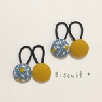 再販×３）キッズ用♡くるみボタンヘアゴム