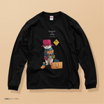 ハイクオリティー ロングTシャツ「物欲のあるネコ」/送料込み