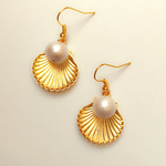 海からの贈り物♡シェルピアス