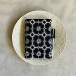 ほぼ日手帳カバー　オリジナルサイズ　anemone navy mina perhonen