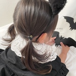 black heart hair tie /  ハロウィンにも🎃