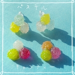 期間限定sale中☆３ 色 パ ス テ ル * こ ん ぺ い と う * ピ ア ス