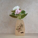 木象嵌　一輪挿し　コーヒーの木