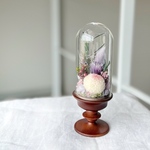 仏花　お供え　ピンクパープル　枯れない仏花　プリザーブドフラワー　イエロー　命日　一周忌　新盆　お彼岸　喪中見舞い　お悔やみ　仏壇　お盆　供花　　