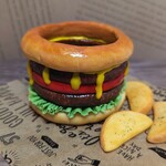 ミニチュア　はむバーガー