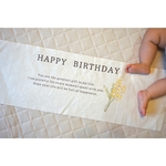 【オープン価格】Birthday タペストリー　（ミモザ）