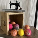 カラフル羊毛ボール　5個セット