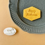 【クッキー型】Happy  Halloween 文字スタンプ　ハロウィン