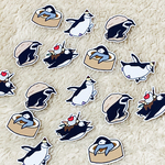ペンギンフレークシール スイーツver.