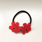 お花のヘアゴム
