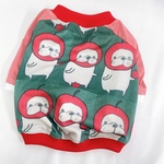 mar様Lサイズ♡りんごブヒボーダーTシャツ赤フレブル服フレンチブルドッグパグ服か