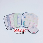 SALE！☆6重ガーゼハンカチ（柄）☆Mサイズ
