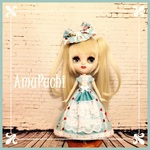 AmuPuchi■1/6ドールのoutfit■スイーツ・プリンセス・ドレス