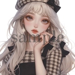 オリジナル人物ステッカー♡No.1167