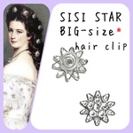 BIGサイズ シシィスター風 ヘアピアス ★ ヘアピン ヘアクリップ