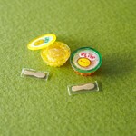 ひよこみぞれアイス（すいか・レモン）