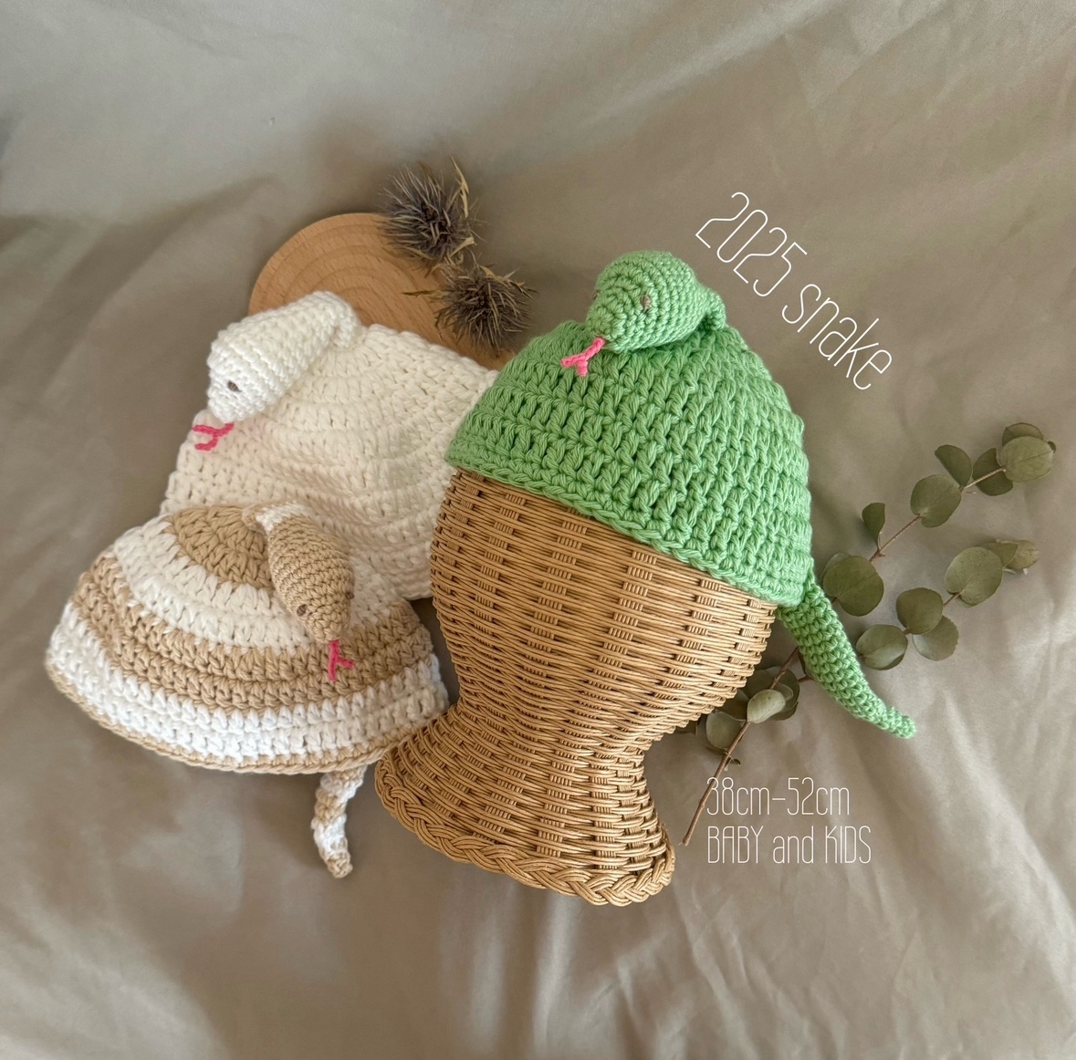 あみぐるみ　ヘビ　2025年干支　【受注製作になります】 楽天市場】オリムパス 寿くるりんヘビ｜干支 あみぐるみ 蛇 へび