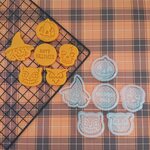 【クッキー型】レトロ ハロウィン ミニクッキー