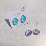  water color Ore Triangle Stone ピアス＆イヤリング