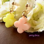 saly☆かわいいお花のイヤリング