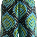 【S/M/L/LL/XL】3022　アフリカプリント布 Unisex Half Pants