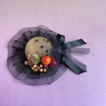 クリスマスミニミニミニハット(ライトブラウン)