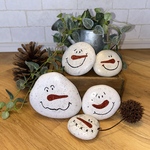 No.6⛄️スノーマン snowman クリスマス【 木製 インテリア 雑貨 】 置物　オーナメント 小物　飾り