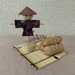 ちりめん細工・里の秋(案山子)2