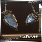   arrowhead crystallized quartz