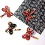 和柄トンボ ・ブローチ などに・２個セット