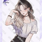 kokoshop オリジナル人物ステッカー