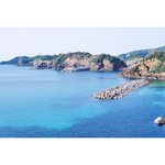 『懐かしい海の見える風景』のどかな写真