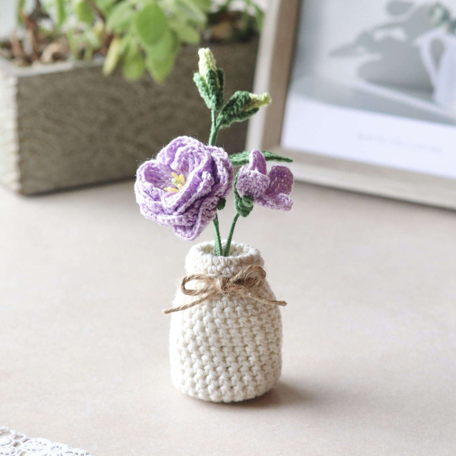 ꕤオーダー専用ページꕤ あみぐるみ　かぎ編み　枯れない花　ハンドメイド　刺繍糸 ꕤオーダー専用ページꕤ あみぐるみ かぎ編み 枯れない花