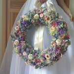 S様オーダーウェディングリースブーケ