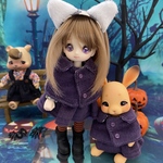 🎃初回限定特別セット🎃【ぶどう色】スカートセット＆ケープ