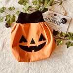 犬服　Sバルーン前丈短　2024ハロウィン ジャックオーランタン🎃