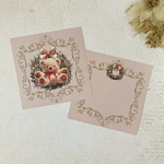 ラスト2点☆オリジナルバラメモ Christmas Bear