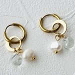 2wayフープピアス/イヤリング