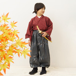2 color 文明開化と書生の和風セットアップ / ペンギンのおしり 男の子 服 七五三 フォーマル キッズ 