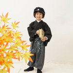 2 color 文明開化と書生の和風セットアップ / ペンギンのおしり 男の子 服 七五三 フォーマル キッズ 