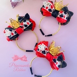 【受注制作】 Alice♥️女王の王冠👑カチューシャ単品🎀 fairy 🎀ロリータ💖ハロウィン♠️撮影会　誕生日　