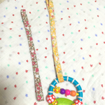 リバティー風♡トイストラップ♡おもちゃストラップ◡̈︎