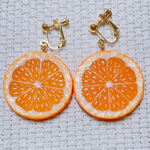 オレンジA🍊イヤリング