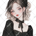 ℳ. xoxoshop オリジナル人物ステッカー