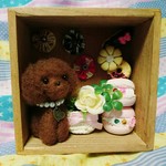 茶プーちゃんお菓子箱