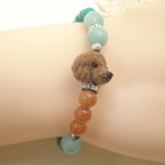 犬　ミニチュアダックスフンドのブレスレット