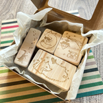 消しゴムはんこ15  てぶくろを買いにシリーズ