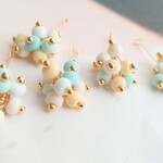 New！６個★ひすいチャーム　つぶつぶ