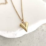 大人のハート♡サージカルステンレス ネックレス