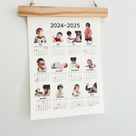 《敬老の日》【2025年9月始まり】開始月が選べる！12ヶ月オリジナルカレンダー♡